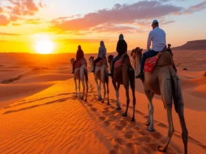 Morocco Camel trekking for 2 nights in Merzouga Desert camp
