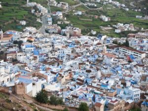 Chefchaouen city morocco